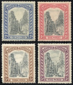 Bahamas Stamps # 58-61 MLH VF Scott Value $53.00