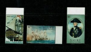 Nauru: 2005, Bicentenary Battle of Trafalgar (2nd issue) MNH set