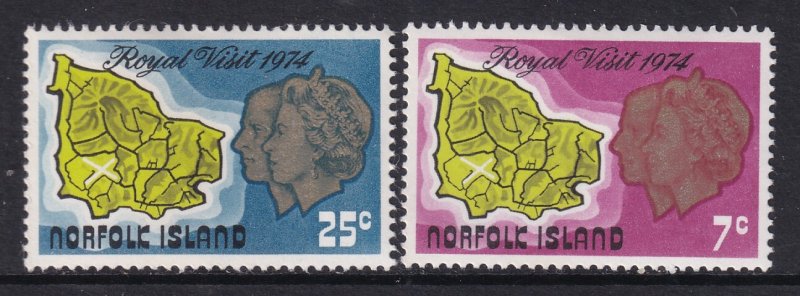 Norfolk Island 1721-73 MNH VF