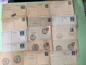 Germany postal stationary collection of 15 items  Ref A773