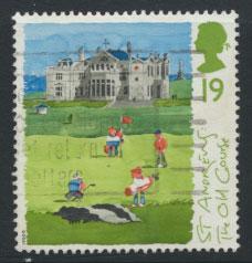 Great Britain SG 1829  Used  - Scottish Golf Courses 