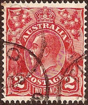 Australia 116 - Used - 2p King George V (1931) (cv $0.30) (1)