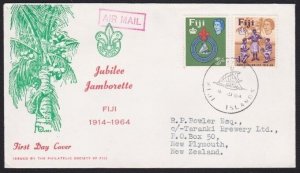 FIJI 1964 Boy Scouts Jubilee Jamborette FDC................................B3804