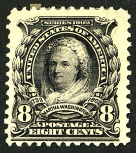 U.S. #306 MINT OG HR