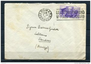 Italy 1941  Cover  Roma -Firenze  WWII Single Usage