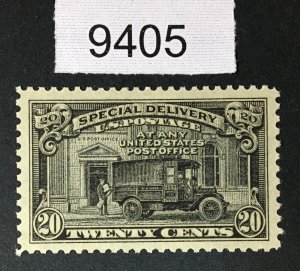 US # E19 MINT OG NH XF CAT. $ LOT #9405