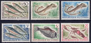 Congo, People's Republic #96-100,19*  CV $2.85 (#100 no gum)