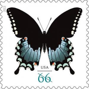 US 4736 Spicebush Swallowtail Butterfly 66c single MNH