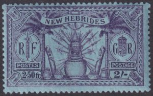 BRITISH NEW HEBRIDES 48  MINT NEVER HINGED OG ** NO FAULTS VERY FINE! - JOY