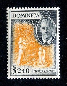 1951 Dominica Sc #136 mvlh* cv.$30 ( 8929 BCXX5 )