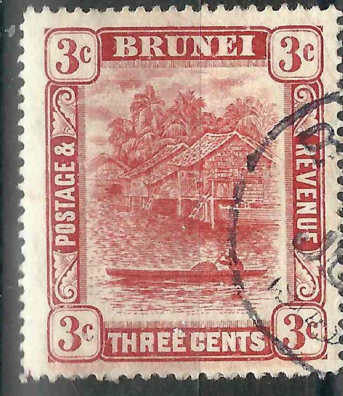 Brunei 18a SG 38 Used VF 1913 SCV $45.00