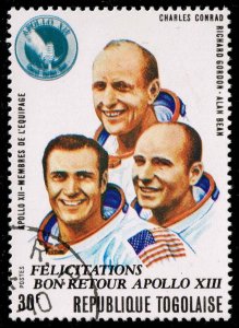 Togo #749 Crew of Apollo 12; CTO