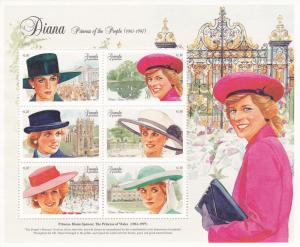 Grenada - # 1998 & 1999, Princess Diana, Mint NH