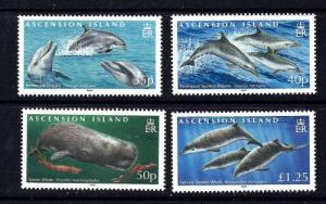 Ascension 966-69 NH 2009 Marine Mammals SV 2017 $11.50