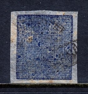 Nepal - Scott #23 - Used - Thin, toning spots, paper adh./rev. - SCV $13