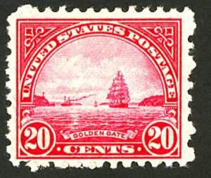 U.S. #698 MINT OG LH