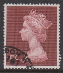 Great Britain QEII Machin Sc#MH19 Used