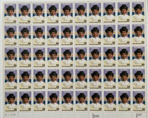 Scott #2442 IDA B. WELLS ￼Sheet of 50 US 25¢ Stamps MNH 1990