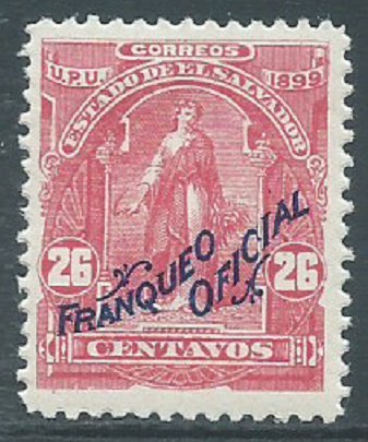 El Salvador, Sc #O155, 26c MH