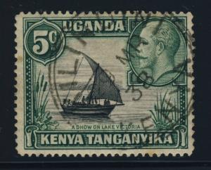 K.U.T. / KENYA - 1938 - SG 111 CANCELLED KILINDINI KDC DATE STAMP