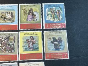 JORDAN # 574F-574J & 574A a-e-MINT/NEVER HINGED--COMPLETE SET--1969
