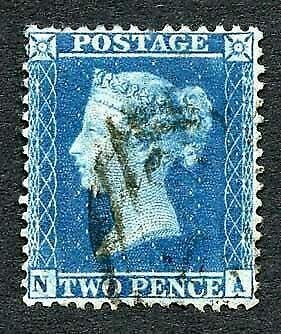 SG35 2d Star (NA) Plate 6 Fine  Used Great Colour Cat 70 pounds 