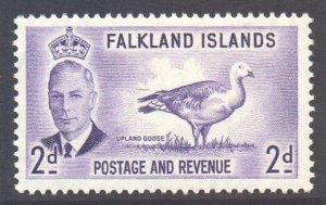 Falkland Is Scott 109 - SG174, 1952 George VI 2d MH*