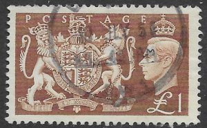 GB   289   1951   1 £   VF   Used