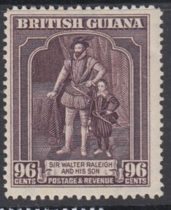 BRITISH GUIANA, Scott 238a, MLH
