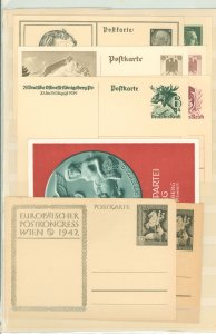 Germany  12 Hitler Era Commemorative postal cards