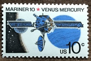 US #1557 MNH Single Mariner 10 Venus Mercury SCV $.25 L3