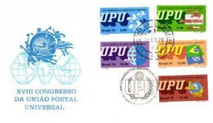 Brazil, Worldwide First Day Cover, U.P.U. Universal Postal Union