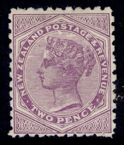 NEW ZEALAND QV SG272, 2d bright purple, M MINT. Cat £32.