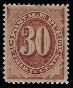 Scott #J20 - $225.00 – VF-OG-LH – Deep rich color. Very attractive example.