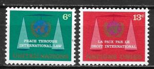 United Nations 197-98 International Law set MNH