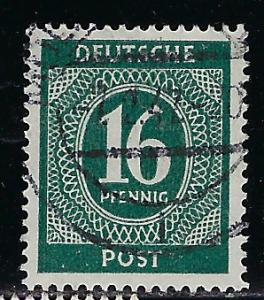 Germany AM Post Scott # 542, used