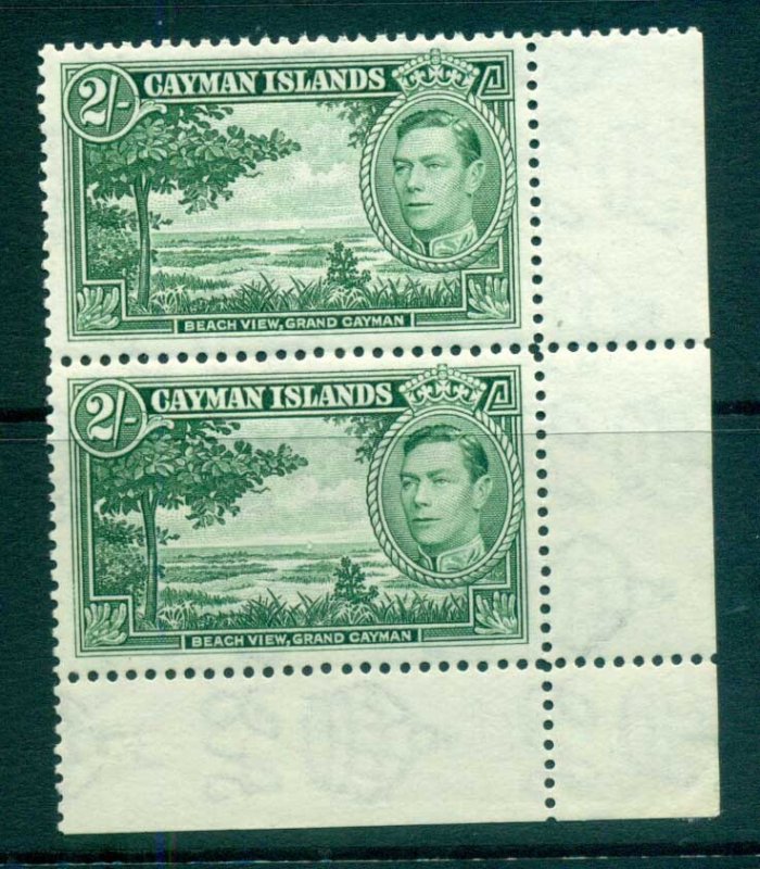 Cayman Is 1938-43 2/- Beach View Grand Cayman pr MUH lot72645