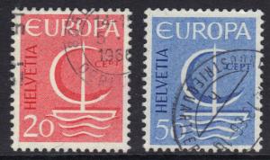 Switzerland  #477-478   used 1966  Europa