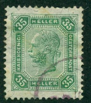 Austria 1901 #79 U SCV(2018)=$0.25