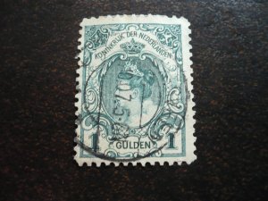 Stamps - Netherlands - Scott# 83 - Used Part Set of 1 Stamp