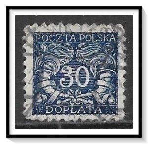 Poland #J27 Postage Due Used