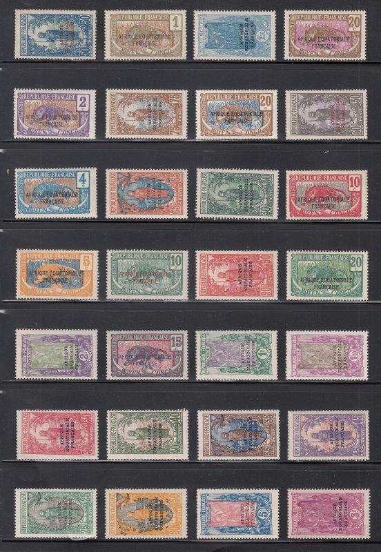 Middle Congo Scott #23-50 MH (Please Read!!)