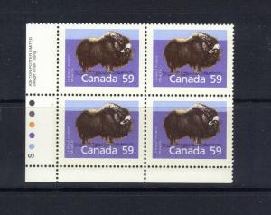 CANADA - 1989 MUSK OX - SLATER PAPER - PERF 14.4 - LLPB - SCOTT 1174i - MNH