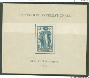 Togo #264  Souvenir Sheet