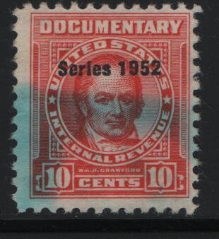 US, R592, USED, 1952 SERIES