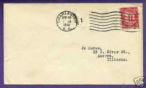 683 CAROLINA-CHARLESTON 2c 1930 1ST DAY COVER, CHARLESTON S.C.,  NO CACHET