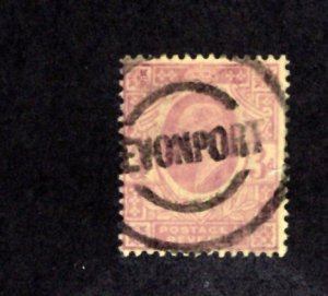 GREAT BRITAIN #132 F/U ~JM-3518