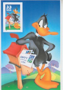 1999 USA Daffy Duck  Pane of 1 (Scott 3306c) MNH