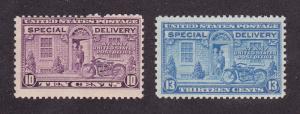 E15 E17 Mint NHOG Special Delivery Issues