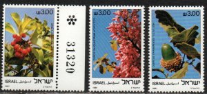 Israel Sc #798-800 MNH